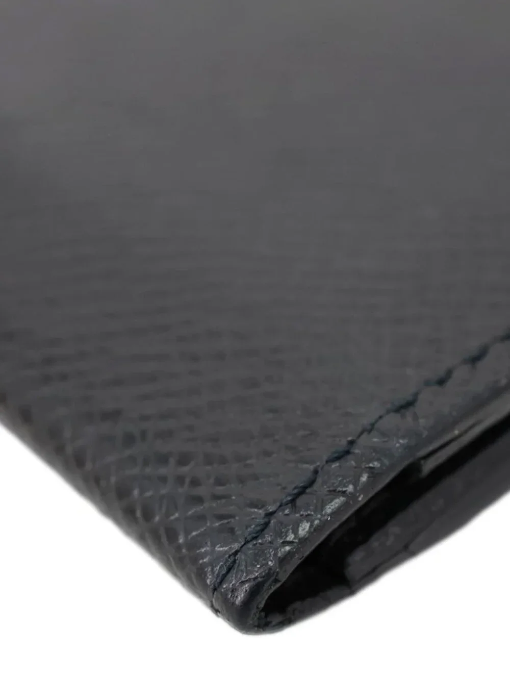Louis Vuitton  Taiga Leather Bifold Wallet Black
